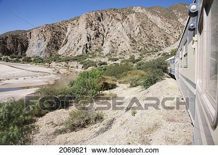 Wara Wara Del Sur Train Along The Tupiza River, Potosi Department, Bolivia View Large Photo Image Stock Image - Wara Wara Del Sur Train Along The Tupiza River, Potosi Department, Bolivia. Fotosearch