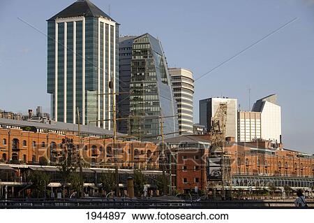 Warehouses Converted Into Apartments Along Dock No. 3 In Puerto Madero, Buenos Aires, Capital Federal, Argentina View Large Photo Image Stock Photo - Warehouses Converted Into Apartments Along Dock No. 3 In Puerto Madero, Buenos Aires, Capital Federal, Argentina. Fotosearch