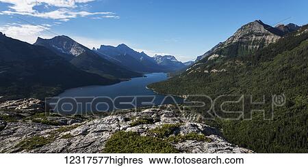 Stock Photograph - Waterton Lakes National Park; Alberta, Canada. Fotosearch