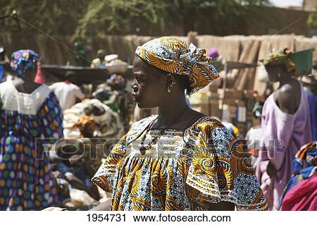 Woman at the Monday Market in Djenne, Mali View Large Photo Image Stock Image - Woman at the Monday Market in Djenne, Mali. Fotosearch