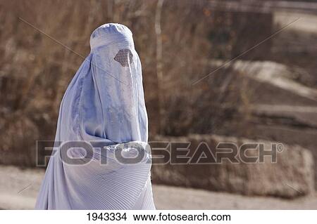 Woman Wearing A Burqa In Bamiyan, Bamian Province, Afghanistan View Large Photo Image Picture - Woman Wearing A Burqa In Bamiyan, Bamian Province, Afghanistan. Fotosearch
