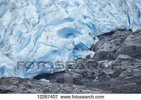 Bear glacier, near Stewart Glacier; British Columbia, Canada View Large Photo Image Stock Photo - Bear glacier, near Stewart Glacier; British Columbia, Canada. Fotosearch