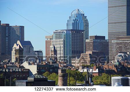 Boston skyline; Boston, Massachusetts, United States of America View Large Photo Image Stock Photo - Boston skyline; Boston, Massachusetts, United States of America. Fotosearch