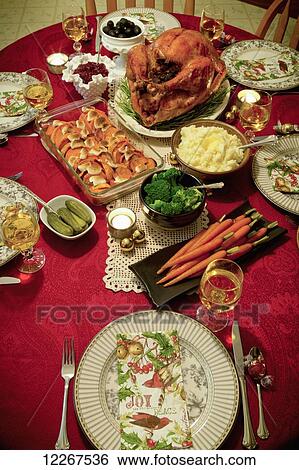 Christmas dinner; Chilliwack, British Columbia, Canada View Large Photo Image Stock Photograph - Christmas dinner; Chilliwack, British Columbia, Canada. Fotosearch