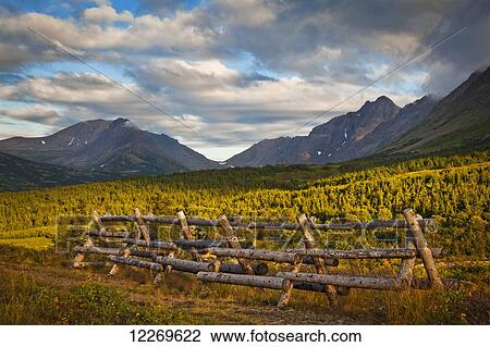 Chugach Mountains in evening light, Chugach State Park; Alaska, United States of America View Large Photo Image Stock Image - Chugach Mountains in evening light, Chugach State Park; Alaska, United States of America. Fotosearch