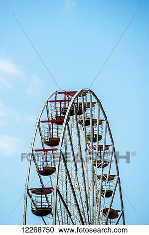Stock Image - Ferris wheel at the Central Pier; Blackpool, England. Fotosearch
