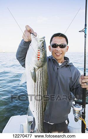 Fishing for stripers in the Boston harbour; Boston, Massachusetts, United States of America View Large Photo Image Stock Photo - Fishing for stripers in the Boston harbour; Boston, Massachusetts, United States of America. Fotosearch