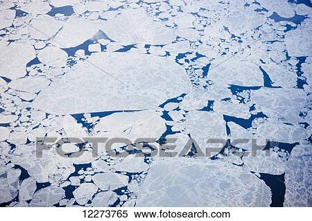 High angle view of sea ice in winter; Nome, Alaska, United States of America View Large Photo Image Stock Photography - High angle view of sea ice in winter; Nome, Alaska, United States of America. Fotosearch