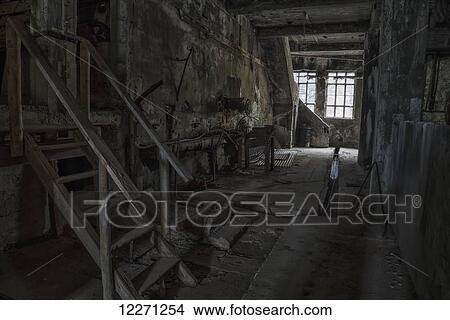 Inside the old abandoned herring factory in the village of Djupavik; Iceland View Large Photo Image Picture - Inside the old abandoned herring factory in the village of Djupavik; Iceland. Fotosearch