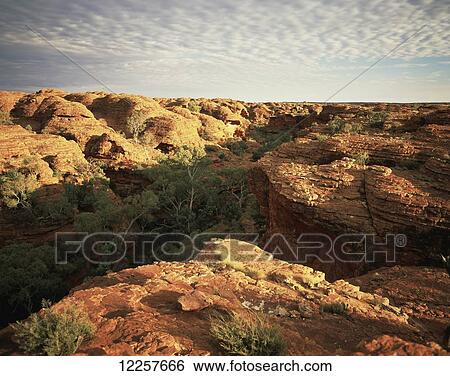 Stock Photograph - Kings Canyon, Central Australia; Northern Territory, Australia. Fotosearch