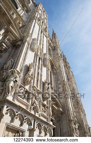 Milan Cathedral; Milan, Lombardy, Italy View Large Photo Image Stock Image - Milan Cathedral; Milan, Lombardy, Italy. Fotosearch