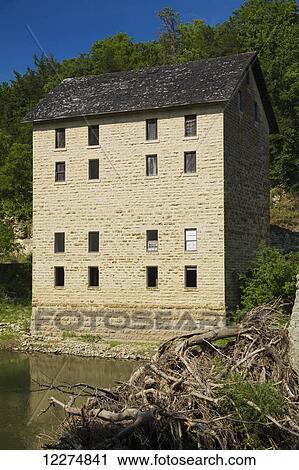 Motor Mill Historic site along the Turkey River, near Elkader; Iowa, United States of America View Large Photo Image Stock Image - Motor Mill Historic site along the Turkey River, near Elkader; Iowa, United States of America. Fotosearch