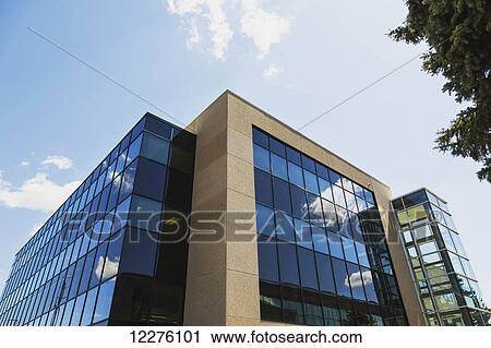 New construction of office building with glass stairway feature; Edmonton, Alberta, Canada View Large Photo Image Stock Image - New construction of office building with glass stairway feature; Edmonton, Alberta, Canada. Fotosearch