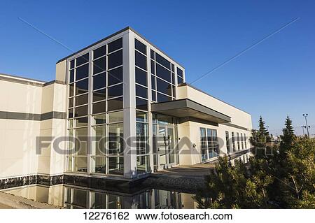 New construction of office warehouse building with water feature; Edmonton, Alberta, Canada View Large Photo Image Stock Image - New construction of office warehouse building with water feature; Edmonton, Alberta, Canada. Fotosearch