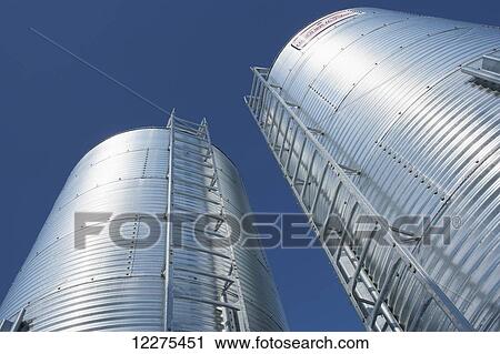 New grain silos; Strasburg, Pennsylvania, United States of America View Large Photo Image Stock Image - New grain silos; Strasburg, Pennsylvania, United States of America. Fotosearch