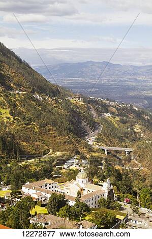 Panoramic view of Guápulo, Quito, Pichincha, Ecuador View Large Photo Image Stock Photo - Panoramic view of Guápulo, Quito, Pichincha, Ecuador. Fotosearch