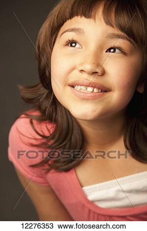 Portrait of a girl; Edmonton, Alberta, Canada View Large Photo Image Stock Image - Portrait of a girl; Edmonton, Alberta, Canada. Fotosearch