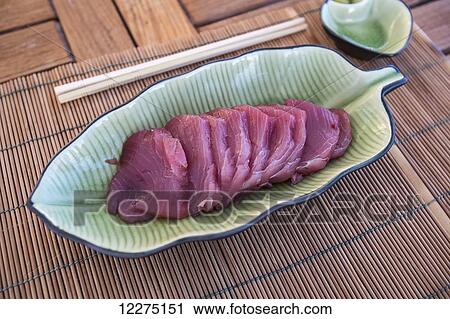 Raw yellowfin tuna served in a dish; Tahiti View Large Photo Image Stock Image - Raw yellowfin tuna served in a dish; Tahiti. Fotosearch