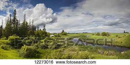 River through farmland; Winnipeg, Manitoba, Canada View Large Photo Image Stock Photograph - River through farmland; Winnipeg, Manitoba, Canada. Fotosearch
