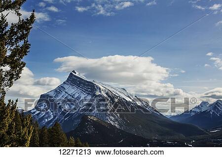 Rocky mountains in winter, Banff National Park; Alberta, Canada View Large Photo Image Stock Image - Rocky mountains in winter, Banff National Park; Alberta, Canada. Fotosearch