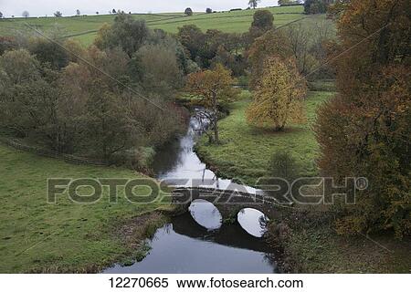 Stock Photography - Romantic English countryside in Autumn; Derbyshire, England. Fotosearch