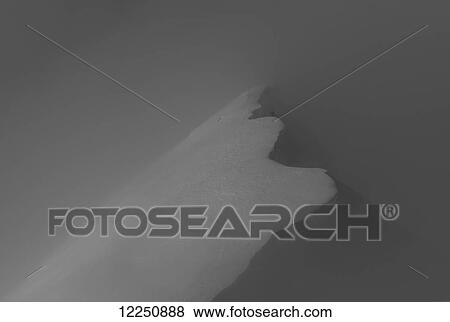 Stock Photo - Snow drift; Haines, Alaska, United States of America. Fotosearch