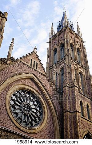 Picture - St. James United Church; Montreal, Quebec, Canada. Fotosearch
