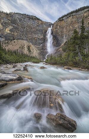 Takkakaw Falls, Yoho National Park; British Columbia, Canada View Large Photo Image Stock Image - Takkakaw Falls, Yoho National Park; British Columbia, Canada. Fotosearch
