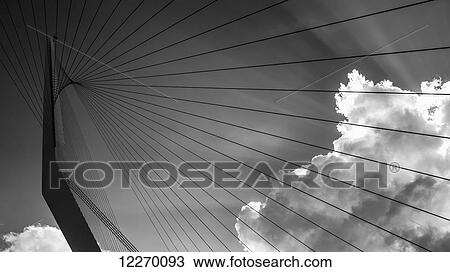 The Chords of Jerusalem Bridge in the late afternoon; Jerusalem, Israel View Large Photo Image Stock Image - The Chords of Jerusalem Bridge in the late afternoon; Jerusalem, Israel. Fotosearch