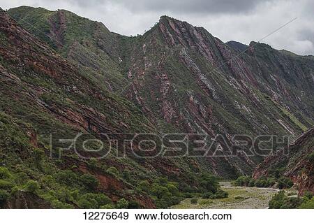 The colourful mountainous landscape of Toro Toro National Park; Bolivia View Large Photo Image Stock Photo - The colourful mountainous landscape of Toro Toro National Park; Bolivia. Fotosearch