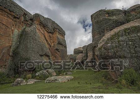 Stock Photograph - The rocks in the area known as the Cuidad de itas, Toro Toro National Park; Bolivia. Fotosearch