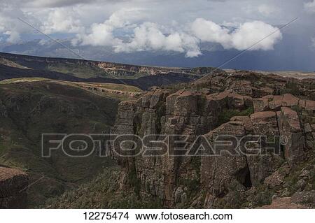 Picture - The rocky and wild landscape and vistas of Toro Toro National Park; Bolivia. Fotosearch