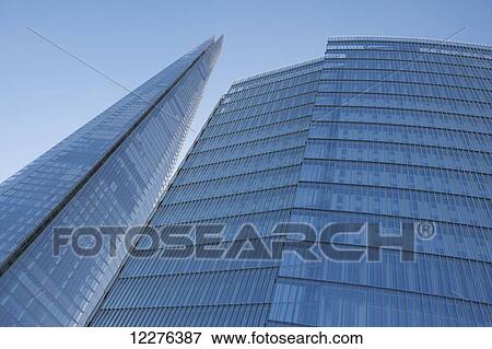 Stock Photo - The Shard, by Renzo Piano; London, England. Fotosearch