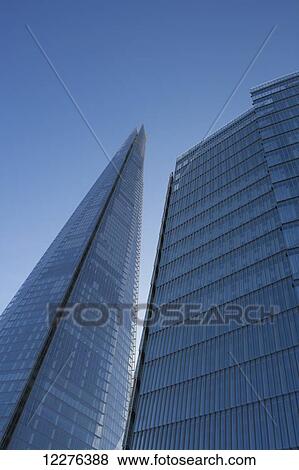 Stock Photo - The Shard, by Renzo Piano; London, England. Fotosearch
