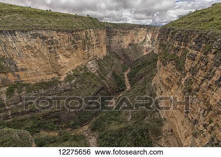 Stock Photograph - The Toro Toro National Park canyon; Bolivia. Fotosearch