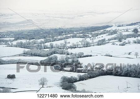 Upper Eden valley covered in snow, near Kirkby Stephen; Cumbria, England View Large Photo Image Stock Image - Upper Eden valley covered in snow, near Kirkby Stephen; Cumbria, England. Fotosearch