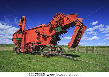 Vintage Case threshing machine on the Canadian prairies, near Longview; Alberta, Canada View Large Photo Image Stock Photography - Vintage Case threshing machine on the Canadian prairies, near Longview; Alberta, Canada. Fotosearch