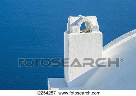 Whitewash building and tower; Oia, Santorini, Greece View Large Photo Image Stock Photo - Whitewash building and tower; Oia, Santorini, Greece. Fotosearch