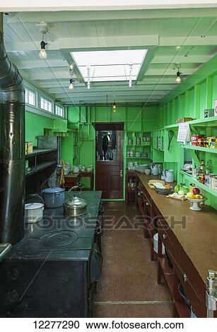 A large steel stove in the galley of the SS Klondike, Whitehorse, Yukon Territory, Canada, Summer View Large Photo Image Stock Image - A large steel stove in the galley of the SS Klondike, Whitehorse, Yukon Territory, Canada, Summer. Fotosearch