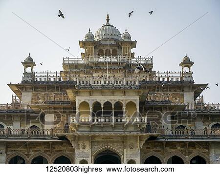 Albert Hall Museum; Jaipur, Rajasthan, India View Large Photo Image Stock Photograph - Albert Hall Museum; Jaipur, Rajasthan, India. Fotosearch
