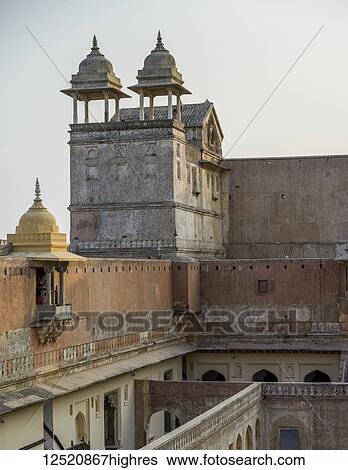 Stock Photograph - Amer Fort; Jaipur, Rajasthan, India. Fotosearch