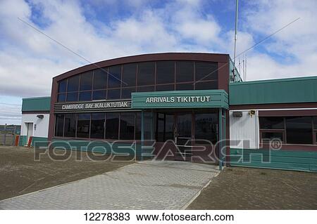 Arrivals side at Cambridge Bay Airport; Cambridge Bay, Victoria Island, Nunavut, Canada View Large Photo Image Stock Image - Arrivals side at Cambridge Bay Airport; Cambridge Bay, Victoria Island, Nunavut, Canada. Fotosearch