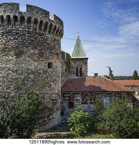 Belgrade Fortress; Belgrade, Vojvodina, Serbia View Large Photo Image Stock Photograph - Belgrade Fortress; Belgrade, Vojvodina, Serbia. Fotosearch
