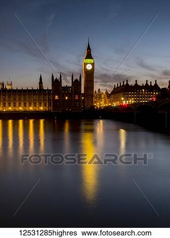 Big Ben at sunset; London, England View Large Photo Image Stock Photograph - Big Ben at sunset; London, England. Fotosearch