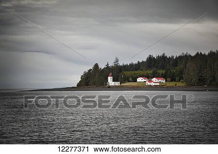 Canada, British Columbia, Malcolm Island, Pulteney Point Lighthouse View Large Photo Image Stock Image - Canada, British Columbia, Malcolm Island, Pulteney Point Lighthouse. Fotosearch