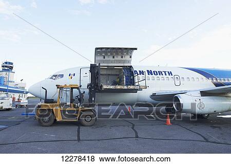 Canadian North Plane, being loaded, Yellowknife Airport; Northwest Territories, Canada View Large Photo Image Stock Photo - Canadian North Plane, being loaded, Yellowknife Airport; Northwest Territories, Canada. Fotosearch
