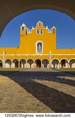 Convent of San Antonio de Padua, completed in 1561; Izamal, Yucatan, Mexico View Large Photo Image Stock Photograph - Convent of San Antonio de Padua, completed in 1561; Izamal, Yucatan, Mexico. Fotosearch