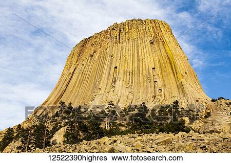 Devils Tower National Monument; Wyoming, United States of America View Large Photo Image Stock Photograph - Devils Tower National Monument; Wyoming, United States of America. Fotosearch