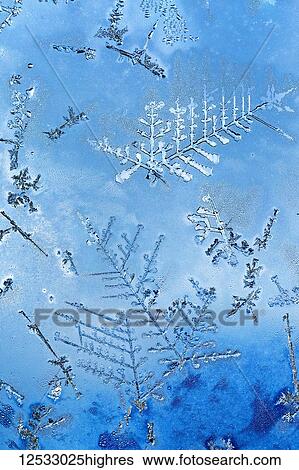 Extreme close-up of frost crystals patterns on glass; Calgary, Alberta, Canada View Large Photo Image Stock Photograph - Extreme close-up of frost crystals patterns on glass; Calgary, Alberta, Canada. Fotosearch