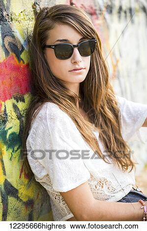 Fashion Lifestyle, Portrait Of Beautiful Young Woman View Large Photo Image Stock Photograph - Fashion Lifestyle, Portrait Of Beautiful Young Woman. Fotosearch